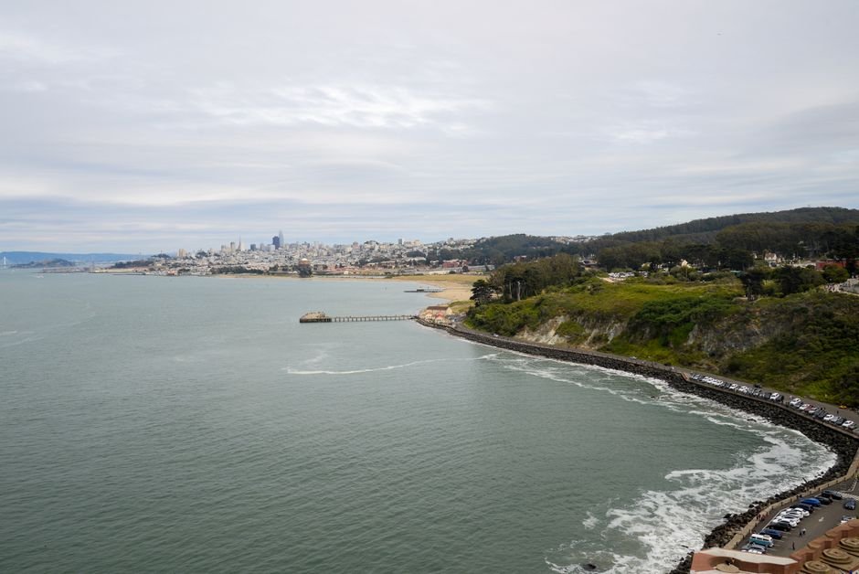 Photo voyage francisco cote californie